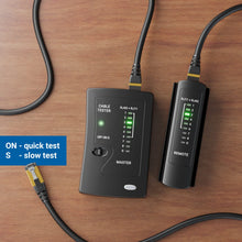 Carica l'immagine nel visualizzatore di Gallery, deleyCON Tester per Cavi di Rete RJ11 RJ12 RJ45 ISDN LAN Cavo di Rete Cavo Patch Tester per Cavi CAT6 CAT7 CAT8 Tester p
