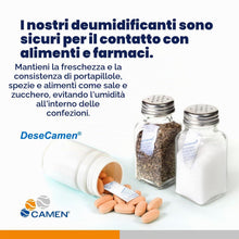 Carica l'immagine nel visualizzatore di Gallery, Bustine di silice (100 sachetti - 1 gr) 100 grammi - Silice gel - Deumidificatore - Pacchetti disseccanti - Assorbitore 