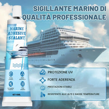 Carica l'immagine nel visualizzatore di Gallery, Sigillante Nautico Multiuso, Sigillante, Resistente All'acqua di Mare, Nero