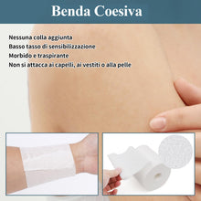 Carica l'immagine nel visualizzatore di Gallery, 2 Rotoli Benda Elastica Coesiva 20 Metri x 10CM Bende Elastiche per Bendaggio Fissaggio Mdicazione Fratture Leggere