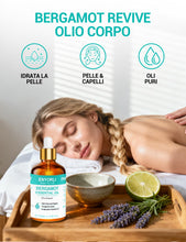 Carica l'immagine nel visualizzatore di Gallery, Olio Essenziale di Bergamotto 100ML Naturale per Capelli, Pelle, Diffusore, Aromaterapia e Fai da Te