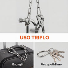 Carica l'immagine nel visualizzatore di Gallery, Catena di sicurezza in acciaio inox, 3 mm x 5 metri