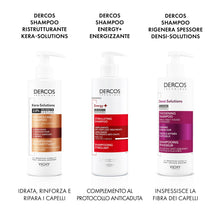 Carica l'immagine nel visualizzatore di Gallery, Vichy Dercos Shampoo Energizzante, 400 ml