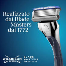 Carica l'immagine nel visualizzatore di Gallery, Wilkinson Sword Hydro 5, rasoio uomo, 1 lama di ricarica