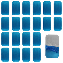 Carica l'immagine nel visualizzatore di Gallery, 20 Pezzi di Patch Magnetici Rettangolari, Magneti Metallici Autoadesivi, Accessori per La Sostituzione della Lampada, Ad