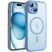 Carica l'immagine nel visualizzatore di Gallery, TOCOL Cover Magnetica per iPhone 15 6,1 Pollic, Compatibile con MagSafe, Protezione Fotocamera Integrata, Custodia Antiu