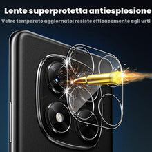 Carica l'immagine nel visualizzatore di Gallery, Holilo Vetro Temperato Pellicola per Xiaomi Redmi Note 14 Pro 5G, 3 Pezzi Pellicola Protettiva + 2 Pezzi Pellicola Fotoc