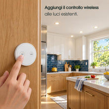 Carica l'immagine nel visualizzatore di Gallery, LoraTap Interruttore Wireless RF 868MHz, 1 Telecomando + 1 Ricevitore
