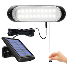 Carica l'immagine nel visualizzatore di Gallery, ChunHee Lampada Solare a Sospensione per Interni e per Esterni IP65 Impermeabile 20LED Luce Solare da Capannone con Cont