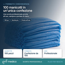 Carica l'immagine nel visualizzatore di Gallery, GEF Medica - 100 Manicotti Monouso per Braccio, Copribraccia di Alta Qualità, Protezione Avanzata, Laboratorio, Tatuaggi