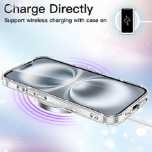 Carica l'immagine nel visualizzatore di Gallery, JETech Cover Glitter per iPhone 16, Trasparente