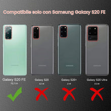 Carica l'immagine nel visualizzatore di Gallery, Captor Cover Trasparente per Samsung Galaxy S20 FE, Custodia TPU in Silicone Flessibile Morbida e Sottile, Protezione Fu