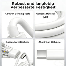 Carica l'immagine nel visualizzatore di Gallery, Caricatore USB con 1,5m Cavo USB Tipo C per Samsung Galaxy S8 S9 S10 S20 S21 FE S22 S23 Plus Note 8 A13 A14 A20 A50 A53 