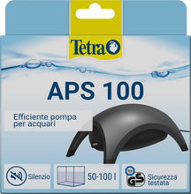 Carica l'immagine nel visualizzatore di Gallery, Tetra APS 100 Pompa per Acquari di 50 - 100 L, Aeratori Silenziosi e Potenti, Antracite
