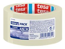 Carica l'immagine nel visualizzatore di Gallery, tesapack® Strong Nastro da Imballaggio Forte, 66m x 50mm, Trasparente