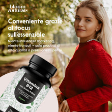 Carica l'immagine nel visualizzatore di Gallery, Vitamina B12 con Acido Folico – 400 Compresse – 500 µg