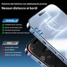 Carica l'immagine nel visualizzatore di Gallery, QHOHQ Pellicola Vetro per iPhone 18 Pro, 9H+ Vetro Temperato, 3+3 Pezzi