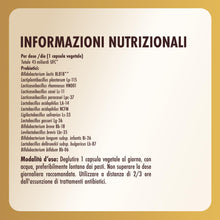 Carica l'immagine nel visualizzatore di Gallery, Solgar Bioflor Forte 14 Ceppi Probiotici 45 Miliardi UFC 30 Capsule