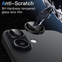 Carica l'immagine nel visualizzatore di Gallery, JETech Pellicola Protettiva Fotocamera per iPhone 17, Nero, 1 Set