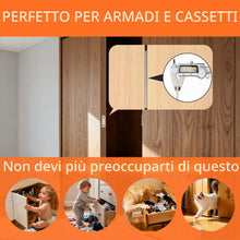 Carica l'immagine nel visualizzatore di Gallery, Calamite per Mobili Chiusura 6 Pezzi,Chiusura Magnetica,Calamite Potenti in Acciaio Laminato a Freddo, Ultra Sottile per
