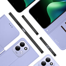 Carica l'immagine nel visualizzatore di Gallery, SineOrdo Cover compatible con Xiaomi Redmi 17 4G / 5G Custodia, Custodia Xiaomi Redmi 17 4G / 5G Cover Libro Portafoglio