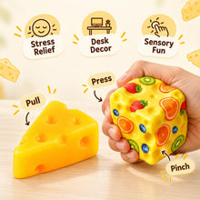 Carica l'immagine nel visualizzatore di Gallery, 2 squishy a cuneo per formaggio
