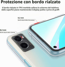 Carica l'immagine nel visualizzatore di Gallery, Captor Cover Trasparente per Oppo A36, A76, A96 4G Custodia TPU in Silicone Flessibile Morbida e Sottile, Alta Qualità c