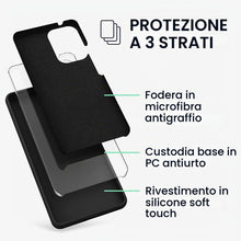 Carica l'immagine nel visualizzatore di Gallery, Captor Cover Custodia Colorata in Silicone Liquido per Samsung Galaxy A53 5G, Alta Qualità con Bordo Rialzato per Scherm