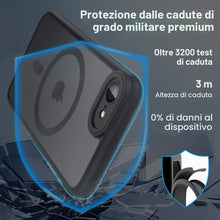 Carica l'immagine nel visualizzatore di Gallery, Amzpas Cover Magnetic per iPhone SE 3/2 (Modello 2022/2020), iPhone 8/7, Custodia Protettiva Completa con Magsafe,Traslu