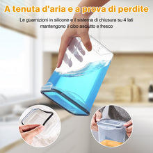 Carica l'immagine nel visualizzatore di Gallery, YASHE Contenitori Ermetici per Alimenti, Contenitori per Alimenti, Plastica, con Coperchio, Contenitori Cucina di Cereal