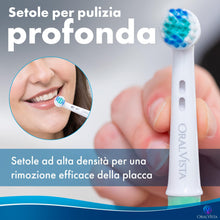 Carica l'immagine nel visualizzatore di Gallery, Compatibili con Testine Oral B, 4-Pack Compatibili con Testine Spazzolino Elettrico Oral-B - Alta Qualità, Pulizia Profo