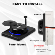 Carica l'immagine nel visualizzatore di Gallery, Caricabatteria da auto Dual USB 4.8 A, QC3.0 USB-A &amp; USB-C ricarica rapida presa per caricabatterie da auto, 12 V-24 V, 