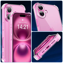 Carica l'immagine nel visualizzatore di Gallery, FLLAO 4 in 1 Cover per iPhone 16, Trasparente