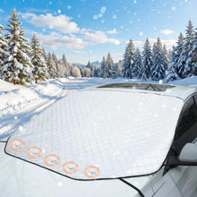 Carica l'immagine nel visualizzatore di Gallery, Parasole Auto Parabrezza, Anti UV Antifurto, con 5 Magnetica e Borsa Adatto per Maggior Parte delle Auto 193x126 cm