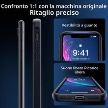 Carica l'immagine nel visualizzatore di Gallery, FLLAO Opaca Cover for iPhone XR con 2 Tempered Glass