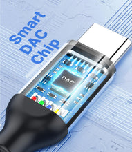 Carica l'immagine nel visualizzatore di Gallery, Adattatore USB C a Jack 3.5 mm, Adattatore USB C per iPhone 17 16 15/Galaxy