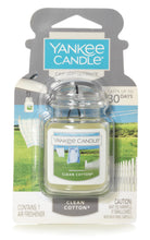 Carica l'immagine nel visualizzatore di Gallery, Yankee Candle Car Jar Ultimate Profumatore d'aria | Clean Cotton | Dura fino a 4 settimane