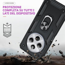 Carica l'immagine nel visualizzatore di Gallery, LeYi Cover per Redmi 14C 4G Custodia con 2 x Pellicola Vetro Temperato +2 x Protezione Fotocamera, Militare 360° Anello 
