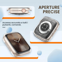 Carica l'immagine nel visualizzatore di Gallery, iVoler 3 Pezzi Cover per Apple Watch 45mm / 44mm SE (2025/2022 / 2020) Series 9 8 7 6 5 4 (Senza Pellicola Protettiva), 