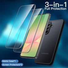 Carica l'immagine nel visualizzatore di Gallery, JETech Cover Opaca 3 in 1 per Samsung Galaxy A56, Nero