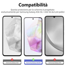 Carica l'immagine nel visualizzatore di Gallery, NEW'C Pellicola Vetro per Samsung Galaxy A56 5G/A36 5G, in Vetro Temperato