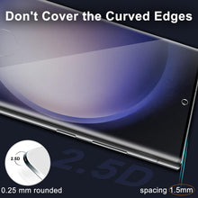 Carica l'immagine nel visualizzatore di Gallery, per Samsung Galaxy S23 Ultra 3D Pellicola Vetro Temperato