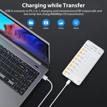 Carica l'immagine nel visualizzatore di Gallery, Caricatore Rapido 33W Compatibile con Xiaomi Redmi e POCO, Turbo Charge con Cavo USB-C 1m, Alimentatore Fast Charging pe