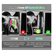Carica l'immagine nel visualizzatore di Gallery, GAFAT Compatibile con Kia Sportage NQ5 2025 2026-2022 Vano Portaoggetti Console Centrale, Facelift Sportage 2025 GT Line