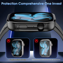 Carica l'immagine nel visualizzatore di Gallery, 3 Pezzi per Apple Watch Series 10/11 46mm Pellicola Protettiva,【Facile da Installare】 Rimozione Automatica Della Polvere