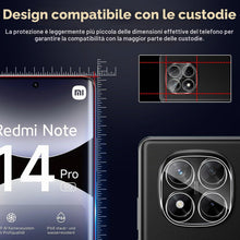 Carica l'immagine nel visualizzatore di Gallery, Aerku Pellicola Vetro Temperato per Xiaomi Redmi Note 14 Pro 5G/Poco X7