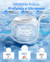 Carica l'immagine nel visualizzatore di Gallery, JeaTone Pulitore Ultrasuoni, Pulitore Ultrasuoni Apparecchio Denti
