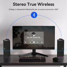 Carica l'immagine nel visualizzatore di Gallery, Casse Bluetooth Portatili Speaker Altoparlante Portatile Impermeabile
