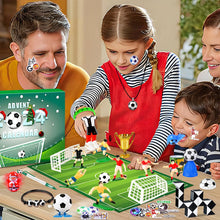 Carica l'immagine nel visualizzatore di Gallery, iZoeL Calendario Avvento 2024 Calcistico Calendario Avvento Bambini Calendario Avvento Calcio, 24 Giocattoli a Tema Coppa del Mondo - Calendario Avvento dei Mondiali Sorpresa Regalo per Figlia Figlio