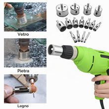 Carica l'immagine nel visualizzatore di Gallery, Flintronic Set di Punte Diamantate, 15 Frese 8mm~50mm